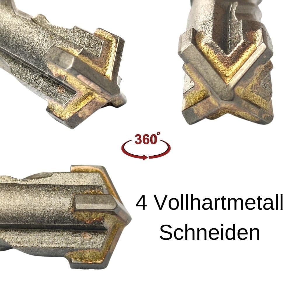 Perforators SDS-PLUS 4-griezējs Ø 12,0mm x 160mm garums-1