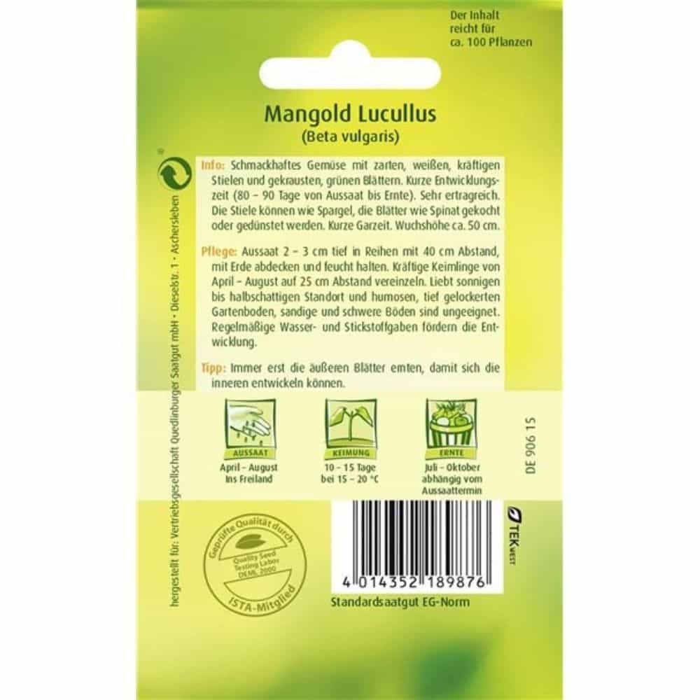 Mangolds, Lucullus - 50 g-0