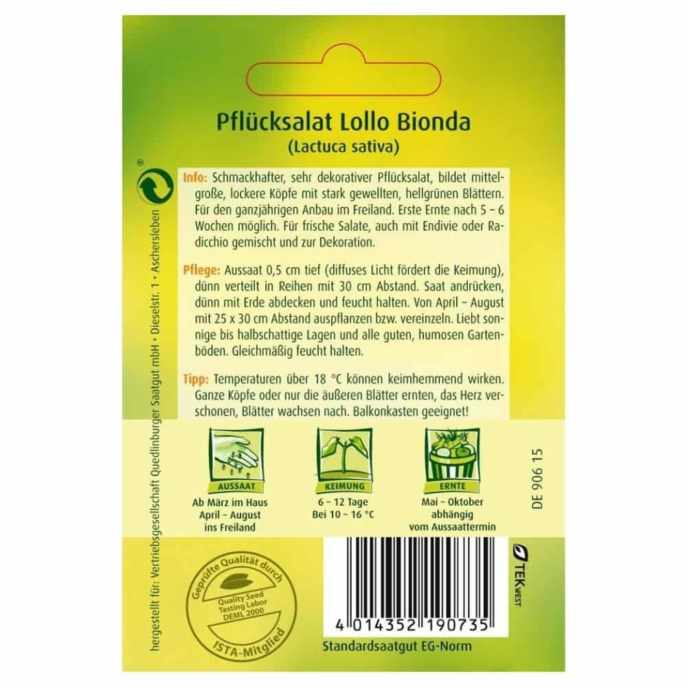 Plūksnusalāti, Lollo bionda-0