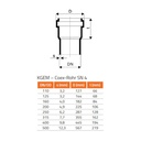 KGF Šahtas uzmava DN/OD 200/240-0