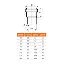 Rezerves lūpu blīvējuma gredzens DN/OD 110 (HT Safe)-1