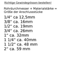 Eurokonus Klemmringverschraubung ar uzgriezni 14 x 2 - 3/4"-1