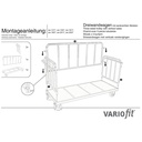 Streben trīs sānu sienu ratiņi 1200 kg Tips L (EV)-0