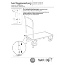 Pārvietojams ratiņkrēsls 1000 kg Tips S + EasySTOP-0