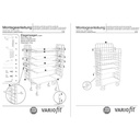 Paket-Dreiwandwagen augsts ar 5 plauktiem 500 kg Tips L + EasySTOP-0