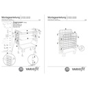 Paket-Vierwandwagen ar 3 plauktiem Tips L + EasySTOP-0