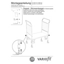 Dubultā stāvvadējs 1000 kg tips M + EasySTOP-0