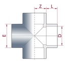 PVC - U Krusta savienojums 20 mm PN16-0