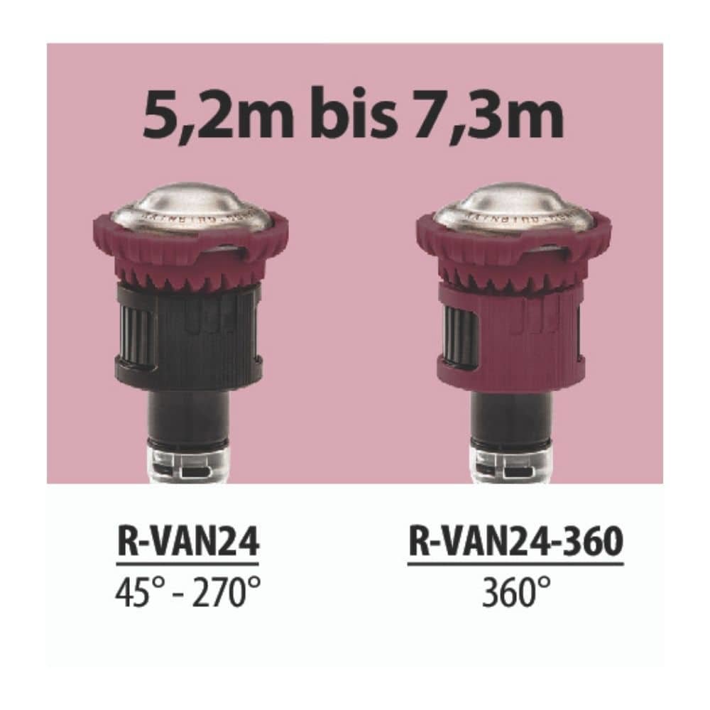 Rotācijas sprausla R-VAN 24-360-0