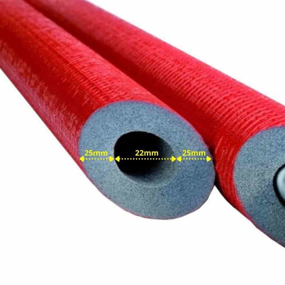 CLIMAFLEX® Stabil 2m Ø 22 mm x 25 mm izolācija 100% GEG