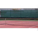 2m x 12m grün Tennisblende/Bauzaunblende m. Ösen