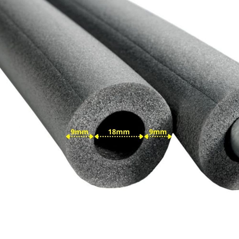 CLIMAFLEX® 2m izolācijas caurule Ø 18 mm x 9 mm izolācija