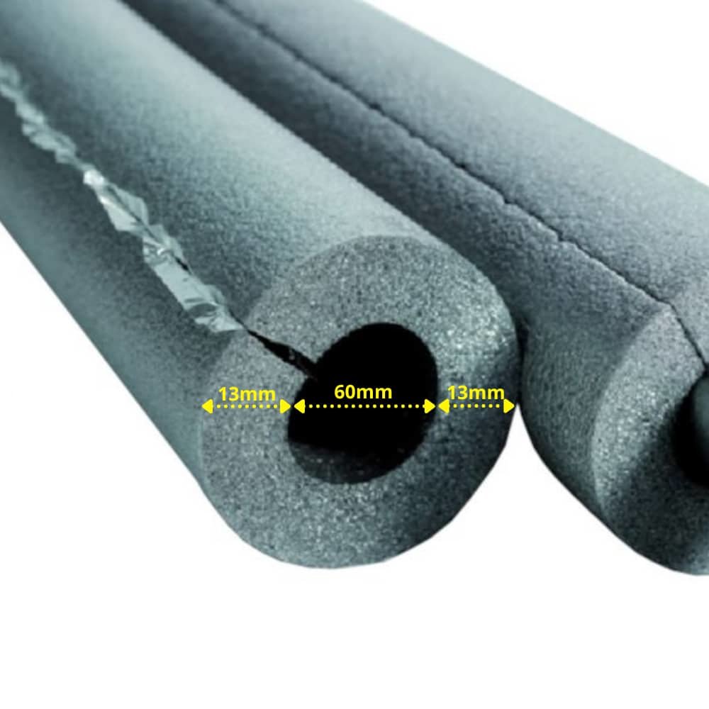 CLIMAFLEX® XT 2m izolācijas caurule Ø 60 mm x 13 mm izolācija pašlīmējoša