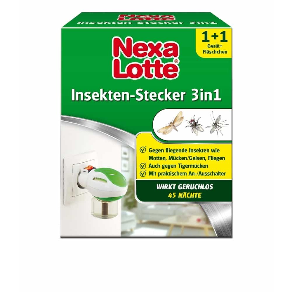 NEXA LOTTE® Insektenschut 3 in 1 - 1 ierīce ar 35 ml aktīvās vielas flakonu