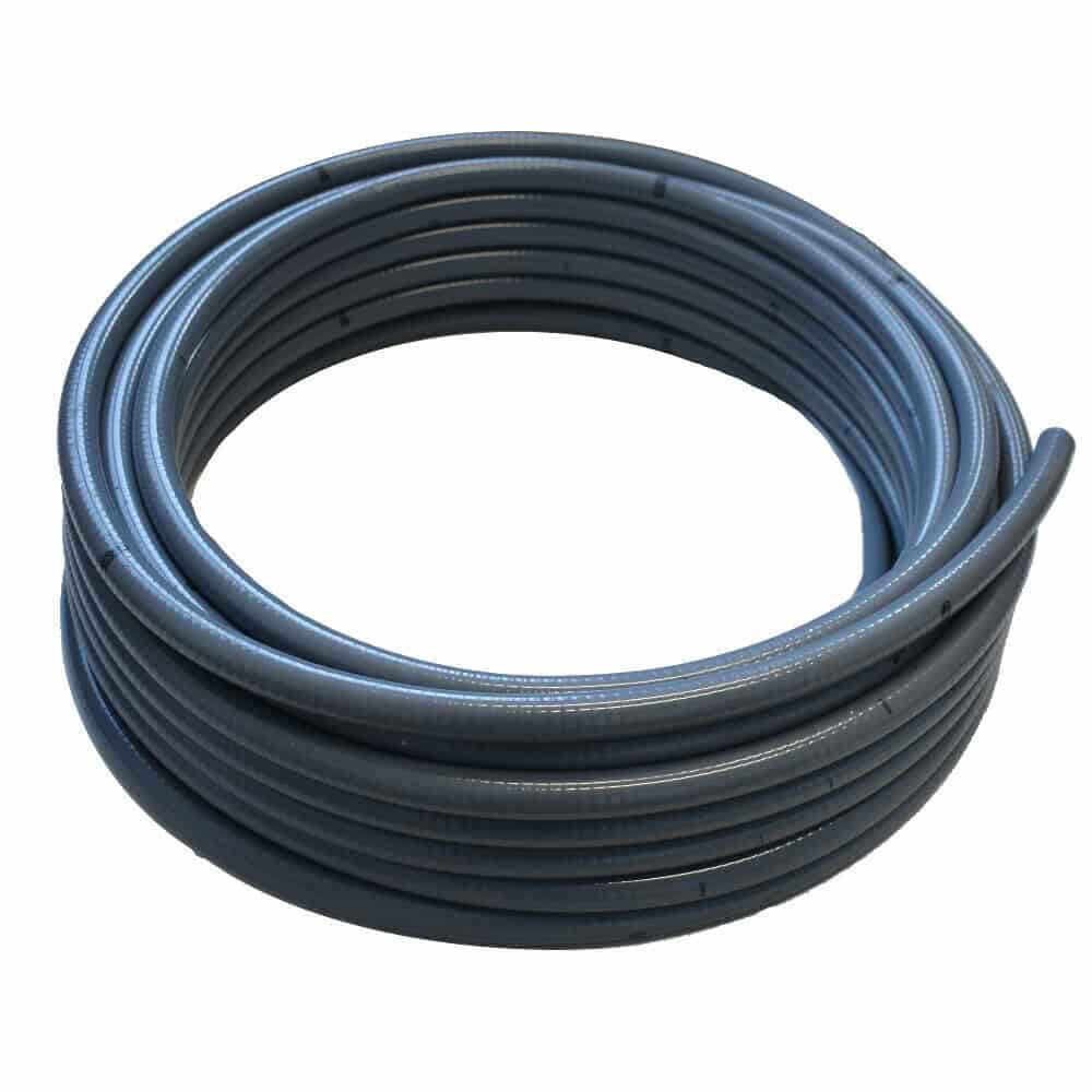 25m PVC līmējamā elastīgā šļūtene 40 mm ārējais diametrs