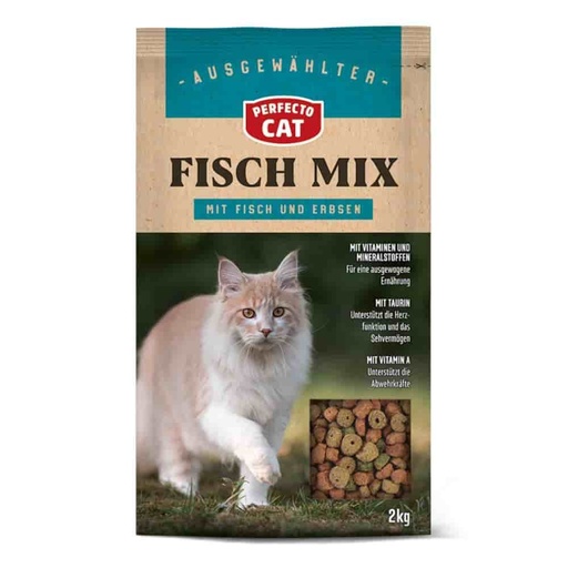 [BONI-42679-2] Kaķu barība Perfecto Cat Classic Zivju-mixtures 2kg