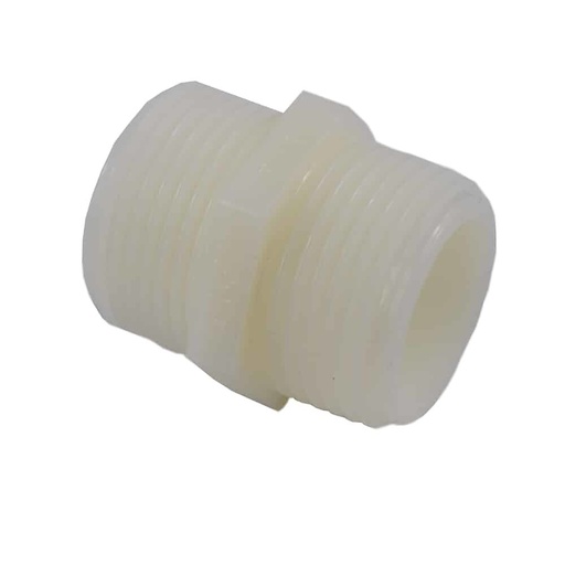 [BONI-42195-56] Šļūtenes savienotājs plastmasas dubultnipelis 1/2"