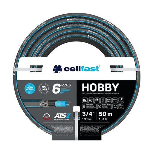 [BONI-16-221] Hobijs 3/4" 50 metru šļūtene